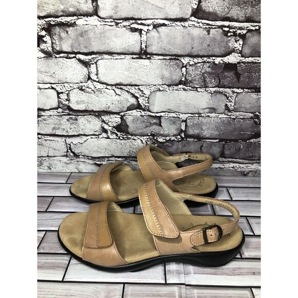 SAS Tripad Comfort Tan Macaron Leather Casual Strap Sandals Women’s 9.5M US/40EU - Picture 10 of 16